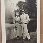 Harry met zijn vrouw Miep