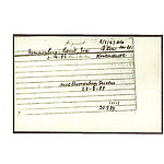 Inventaris kaart Kamp Westerbork van Eva Kopuit geboren 02-09-1893 op transport naar Sobibor op 18-05-1943