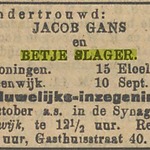 12-9-1919, NIW ondertrouw Betje Slager en Jacob Gans.jpg