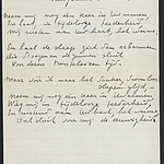 Manuscript van Carla Simons, augustus 1943