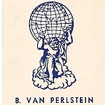 Visitekaartje van Bernard (Foto: archief Van Perlstein)