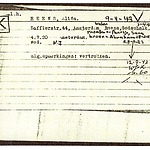 Inventaris kaart Kamp Westerbork van Alida Reens geboren 04-06-1920