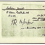 Inventaris kaart Kamp Westerbork van Jacob Cohen geboren 14-08-1889 op transport naar Auschwitz op 12-12-1942