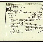 Inventaris kaart Kamp Westerbork van Martha Cohen-van Moppes geboren 05-02-1919 op transport naar Sobibor op 13-07-1943