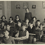 Herman Elteschool in de Van Ostadestraat, Amsterdam, 1939