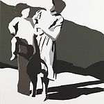Marjolein Rothman, 'Kurt II', 2012, #1/3, papiercollage, 48x36 cm