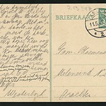 Briefkaart van Simon Turksma uit Westerbork.