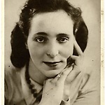 Frieda in 1942, kort voor de onderduik