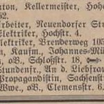 Adresboek Koblenz 1937