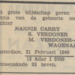 Nancy Carry Verdoner