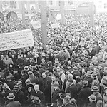 Eerste herdenking van de Februaristaking, 1946