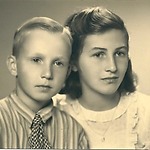 Wolfgang en Evelyne van Kleeff +/- 1942/1943