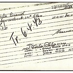 Inventaris kaart Kamp Westerbork van Emanuel Fierlier geboren 29-01-1937 op transport naar Sobibor op 06-04-1943