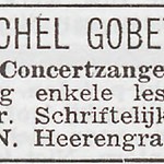 Michel Gobets biedt zich aan als ‘zangleraar’.