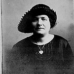 pasfoto Elizabeth van Praaga, Antwerpen 1924
