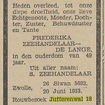 14 21-6-1933, Pr.Ov.Zw.c. rouwbezoek overlijden F. Zeehandelaar op Jufferenwal 18.jpg