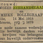 NIW 17-5-1918 Mozes Zeehandelaar en Meike Bollegraaf.jpg