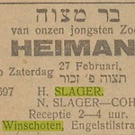 19-2-1926, NIW Naatje Slager-Cohen en Henrij Slager, zoon Heiman.jpg