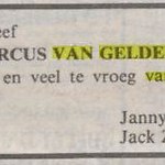 27-3-1987, NIW Marcus van Gelderen, neef.jpg