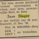 NIW 2-1-1934 Sam J. Slager.jpg