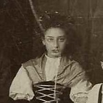 Foto van Saartje Katan uit 1904