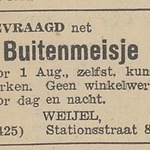 Weijel, Herman, 1937.07.15, Buitenmeisje gevraagd.jpg