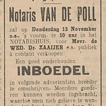 De Jong, Salemon, 1924.10.31, Verkoop inboedel.jpg
