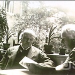 Hedwig Abramowsky-Fuss met haar man Alfred in Berlijn, omstreeks 1930.jpg