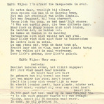 Liedjes ter gelegenheid van het huwelijk van Catharina van Praagh en Samuel Boas op 25 maart 1942 in Huize "Geestbrugweg 60", Rijswijk