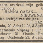 Nieuwendijk Hanna in Nieuw Israelietisch weekblad 5-04-1935.jpg