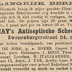 Bekkers Mays in Nieuw  Israelietisch weekblad 6-12-1901.jpg